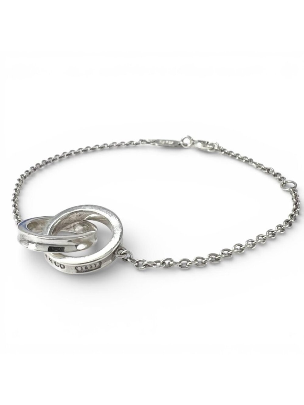 Tiffany & Co Interlocking Circle Bracelet Silver